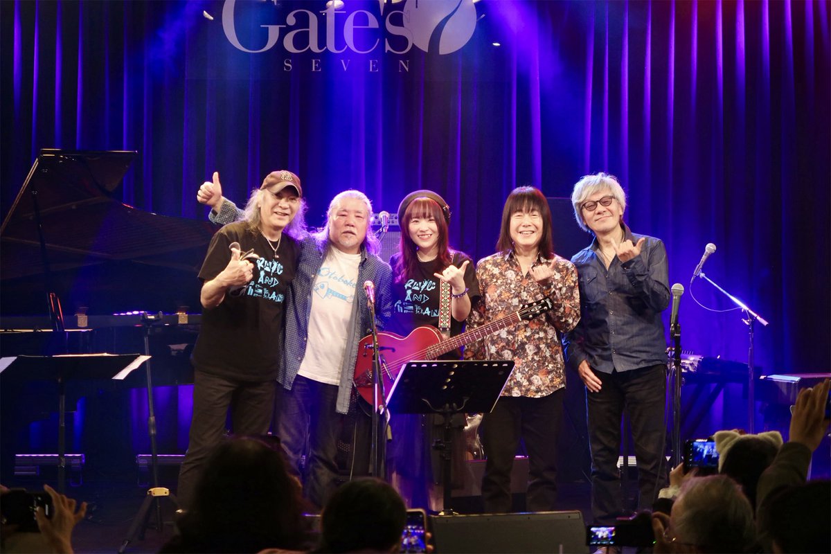 raylisongs's tweet photo. 玲里with難波弘之 LIVE in FUKUOKA 2025⚡️皆様、本当に有難うございました！津々浦々からGate’s7 に集っていただけて嬉しかった♡素敵なK-Project（平崎こうすけ氏、久米博之氏）のお二人と、松本慎二氏をゲストに迎え、こんなセットリストでたっぷりと。
今宵はJuke Jointにてお待ちしています！ https://t.co/aBgNPQ6lon