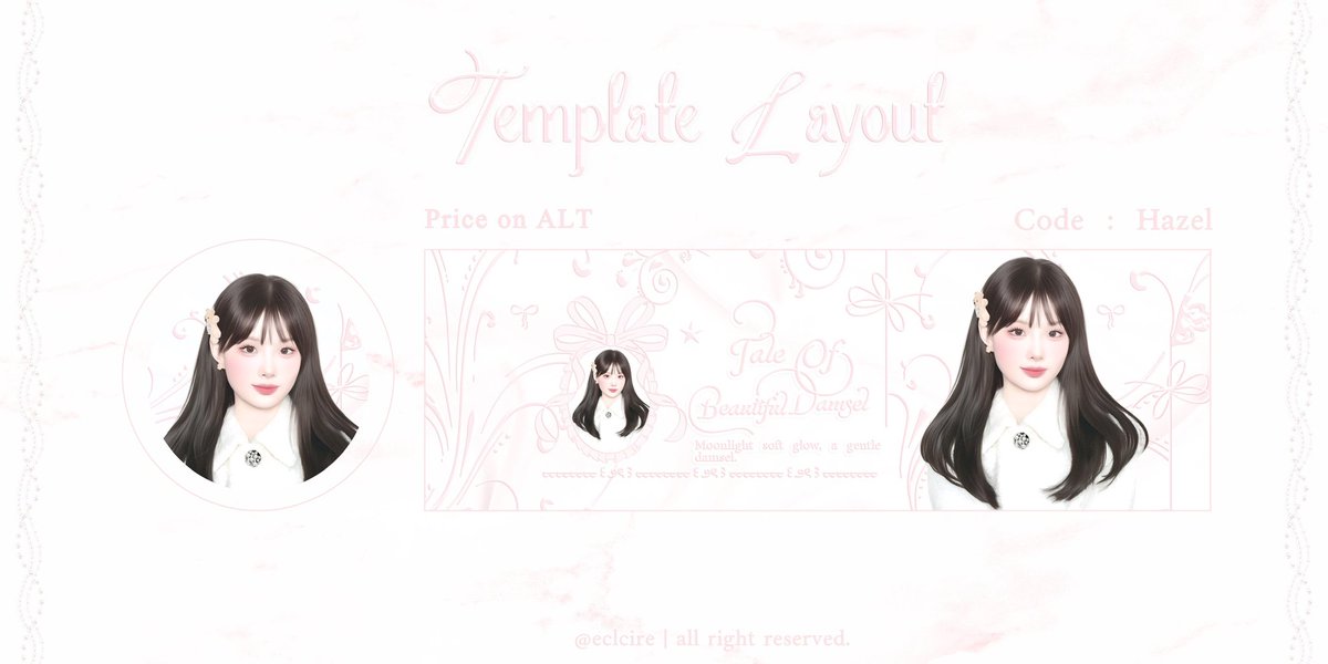eclcire's tweet image. ꣑ৎ   help  retweet/repostnya,  tysm &amp;lt;3 ! 
  
hai  aku  mau flash  sale  jum’at  berkah untuk template  layout  cantik  ini,  price  nya  bisa  dilihat  di  ALT  ya.  silahkan  DM  untuk  adopt  anak-anak  cantik  ini  🎀

#zonauang
ᅟᅟᅟ