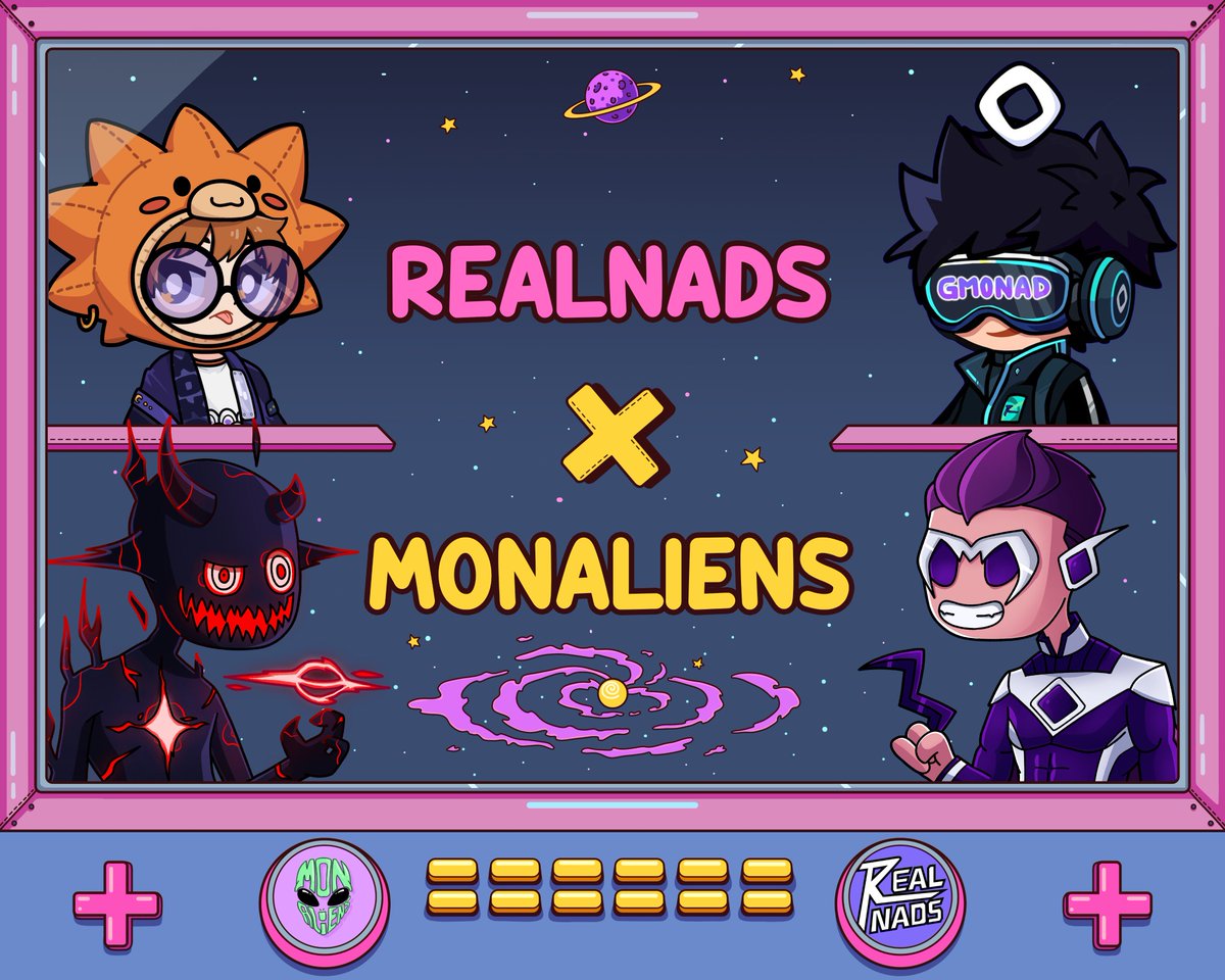 We’ve brought you the last spots for <a href="/RealNadsClub/">RealNads</a>!

We are giving away 5 GTD and 10 FCFS spots! 
Don’t miss it or you’re never gonna make it!

To join:

•Follow <a href="/RealNadsClub/">RealNads</a> &amp; <a href="/monaliens/">Monaliens (mainnet arc)</a> 
•Join both Discords: 
discord.gg/realnads 
discord.gg/monaliens
•Like &amp; RT this