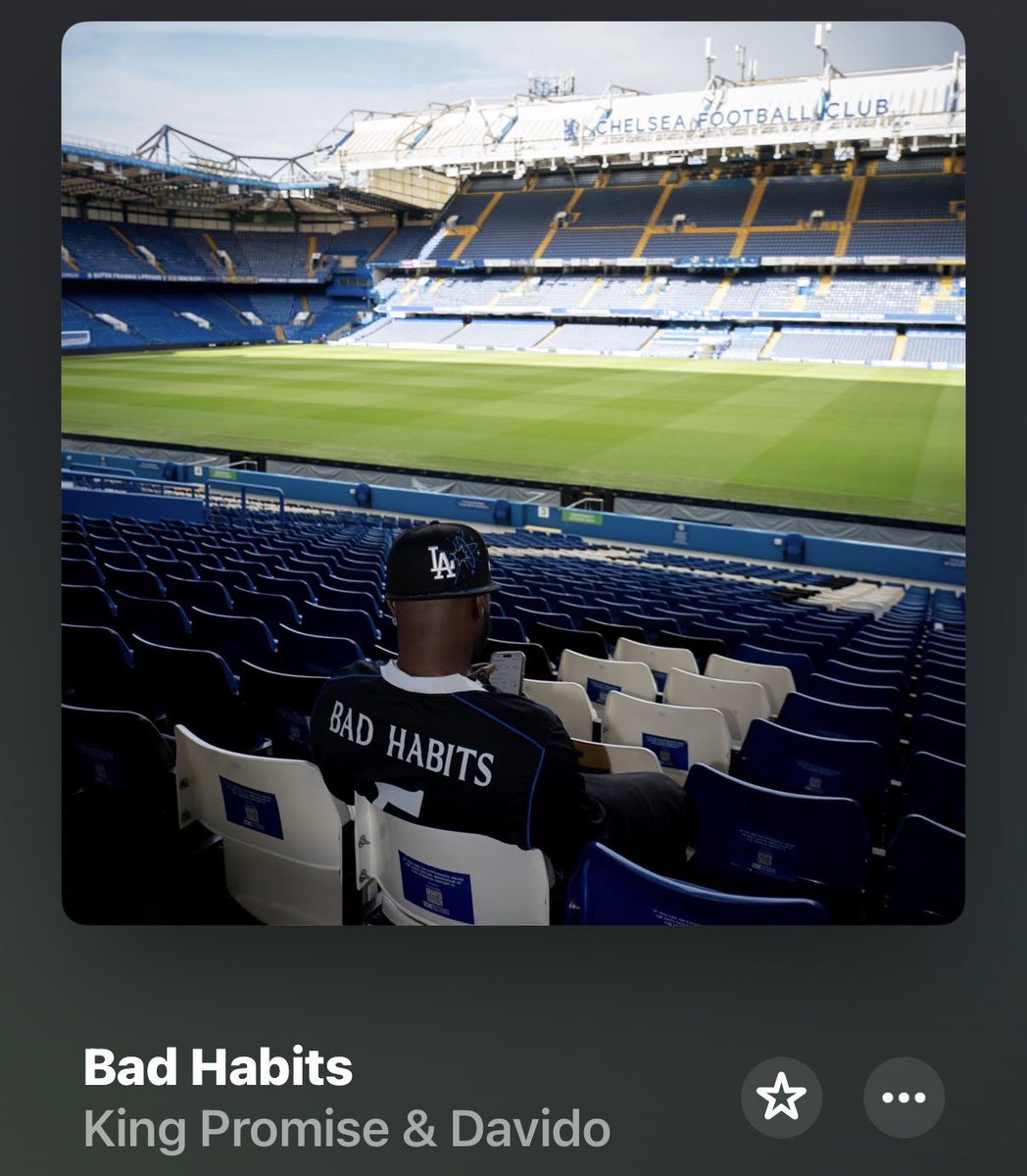 sonicscene111's tweet image. 🚨 OUT NOW 🚨

👥 KING PROMISE &amp;amp; DAVIDO 
📀 BAD HABITS

🇬🇭x 🇳🇬