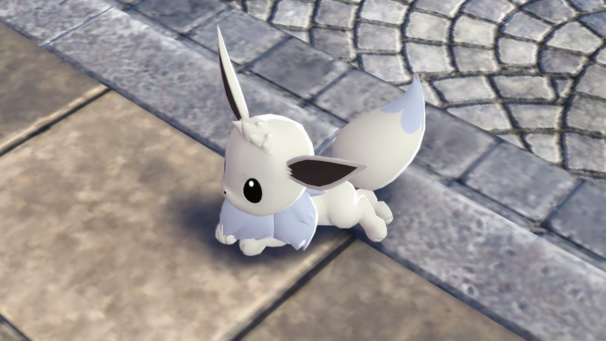 rintonoaruseusu's tweet image. イーブイの座り方が「動物」していてかわいい…😌
#イーブイの日 #PokemonLegendsZA
