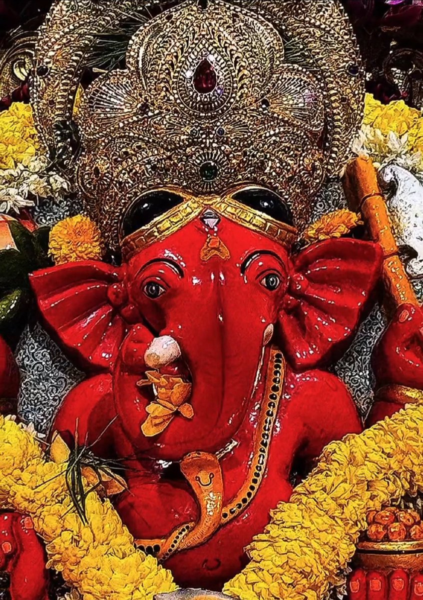 irajendrashukla's tweet image. Shri Siddhivinayak Namo Namah ❣️🔥
