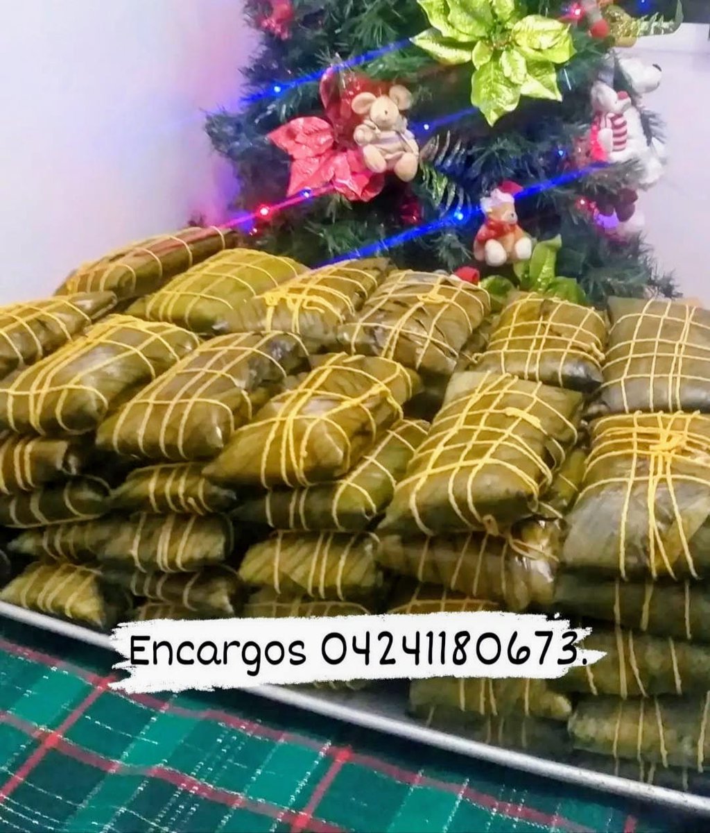 Jeanfive5's tweet image. Inv Jeans tiene las mejores Hallacas de Caracas, mas de 400 gramos de puro sabor (res, pernil y gallina) no te arrepentirás, delivery en la gran Caracas.