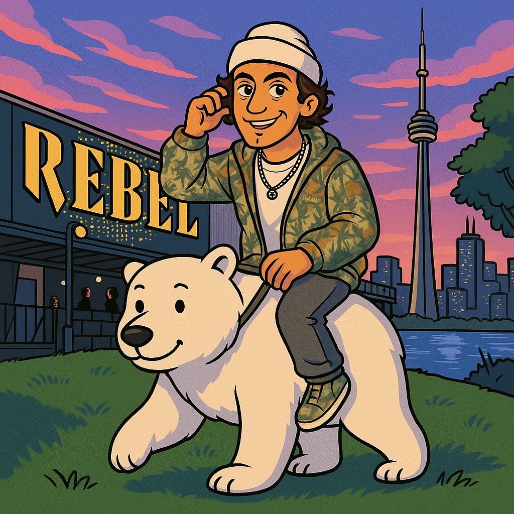 Day 12 of trying to convince <a href="/discolines/">disco lines</a> to come play our pre game in Toronto on Saturday December 6th

Promise we’ll wrangle you your very own polar bear to ride to the club so u don’t miss ur set 😎