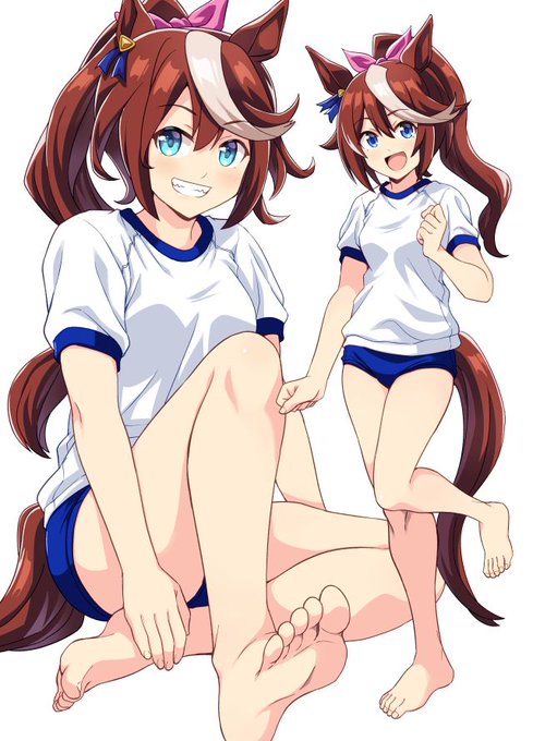 トウカイテイオーブルマ
ブルマの色違いの差分は支援サイトに投稿しました 