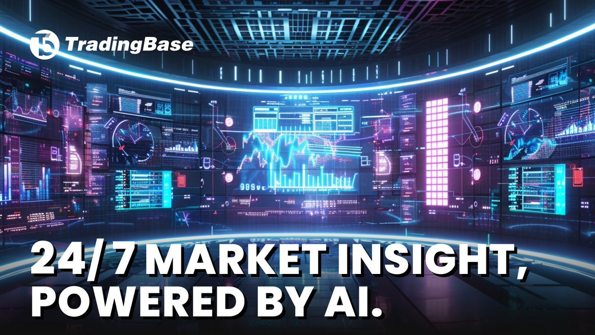 TradingBaseAI's tweet image. 📊 Markets don’t sleep—neither does TradingBase.AI.
Our 24/7 AI insight engine analyzes price action, volatility, indicators, and sentiment to keep you informed at all times.
From BTC to altcoins, stay updated with instant, actionable insights—anytime, anywhere.
Let AI…