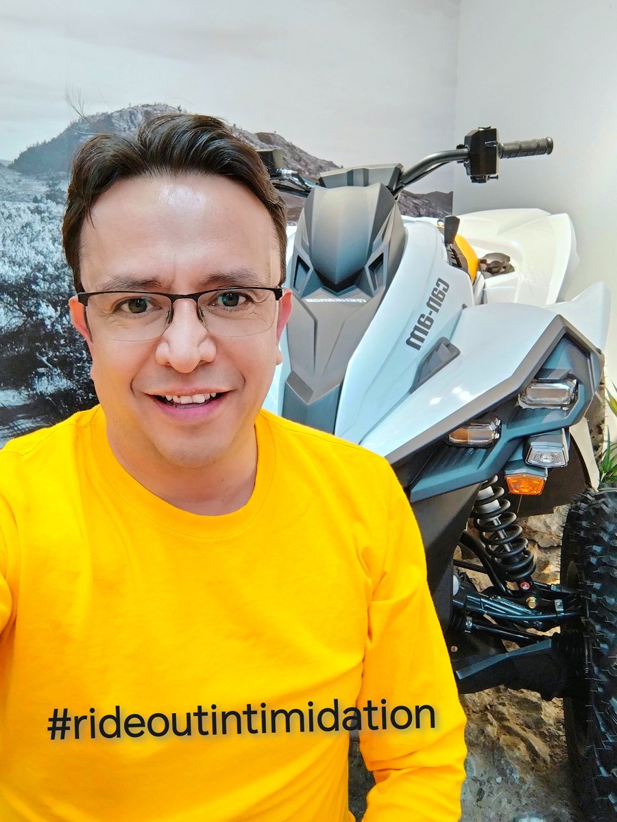 omardv's tweet image. #RideOutIntimidation