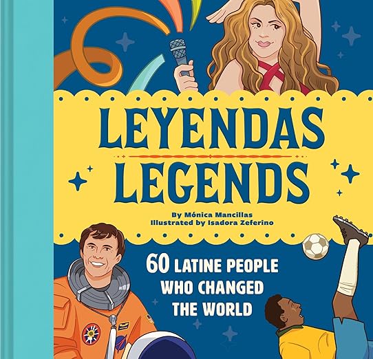 sincerelystacie's tweet photo. LEYENDAS/LEGENDS: 60 Latine People Who Changed the World by Monica Mancillas, @imzeferino @ChronicleKids will inspire kids to dream big https://t.co/W0uFimtMPP #NonFicNov #readtolearn #nonfiction #LatinAmericans #booksforkids #kidsbooks #biography #bookrecommendation #bookreview https://t.co/cg3zziiD9M