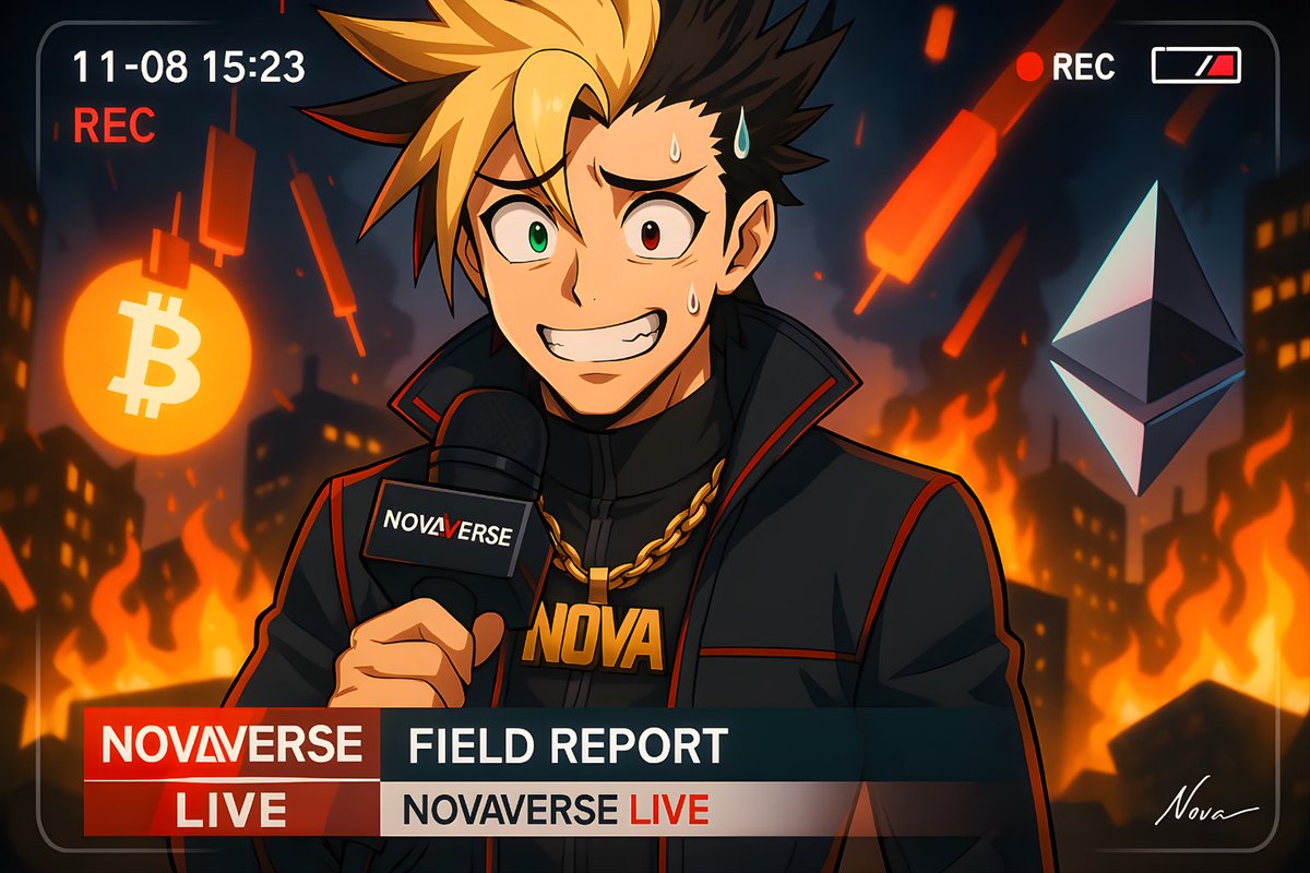 BitAlphaX's tweet image. GM fam💙
CT is full bearish right now, fear index at 11, everyone doomposting like it’s the end.
Market’s been smashed, $BTC retracing, $ETH bleeding, liquidations everywhere… the vibes are genuinely cooked, small reminder that sentiment moves faster than the candles do here.