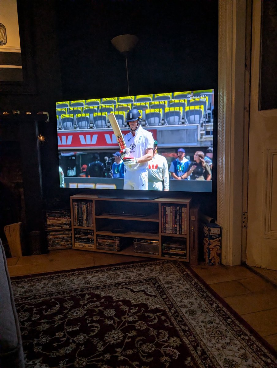 iowmackem's tweet image. Here we go. Even the dogs gone to bed #Ashes2025 #barmy