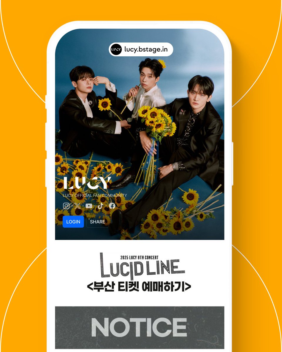 📢 LUCY is on b.stage!
🔗 lucy.bstage.in

LUCY 비스테이지 오픈 🎉

비스테이지로 LUCY의 모든 것을 가장 먼저 만나보세요.

<a href="/BANDLUCY_mystic/">BAND LUCY | 밴드 루시</a> #LUCY #루시 #비스테이지 #bstage