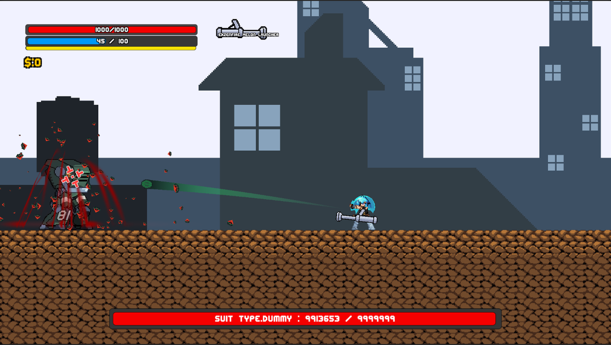 real_random_dev's tweet image. Watermelon launcher