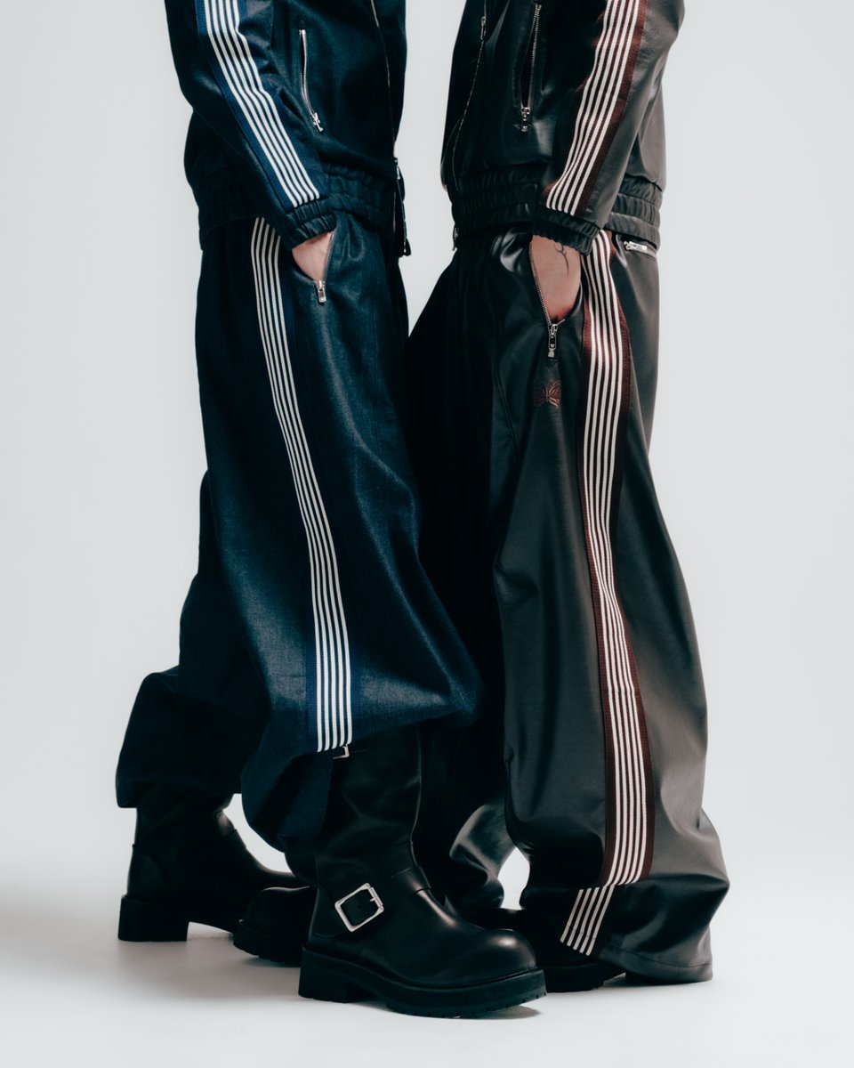 Needles NUBIAN ブラック M セットアップ Needles Nubian ニードルス ヌビアン別注 ペイズリー セットアップ