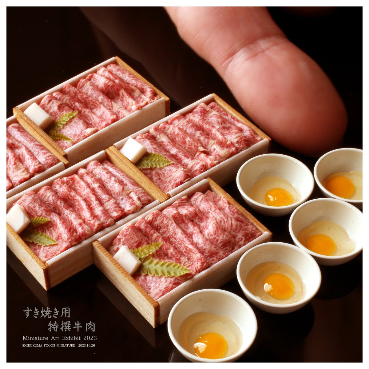 #こういうの好きだよって人RT

粘土製のミニチュアお肉です
ただいま増産中✨