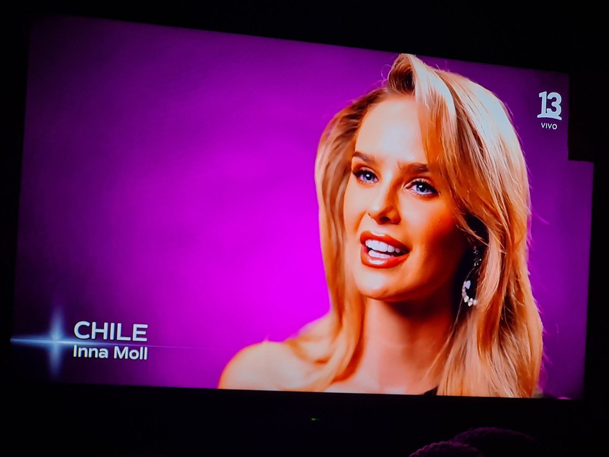 #InnaMoll clasificó de las primeras en el top 12 👏👏👏👏 Vamos #Chile 🇨🇱 #Missuniverse2025 #MissChile