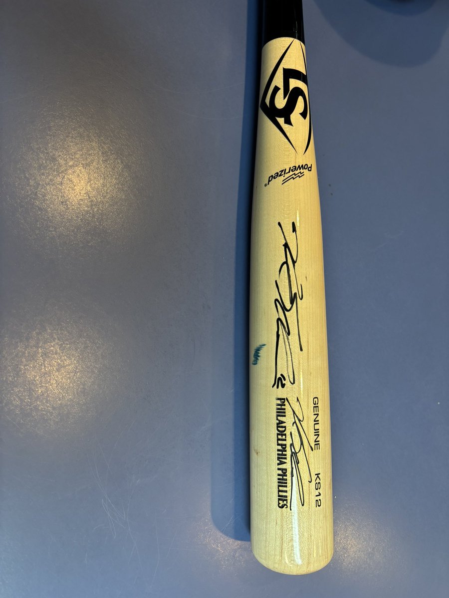 ButlerCountyHOF's tweet image. Big time raffle items for the Hall of Fame Event this Sunday.  Signed homerun champ bat- Kyle Schwarber and signed Ohio State football helmet- Urban Meyer