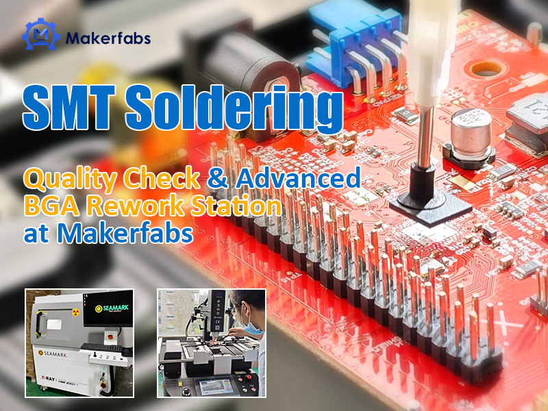 MakerfabsTech's tweet image. 🔧 Perfecting SMT Soldering at Makerfabs
From AOI inspection to upgraded X-ray BGA checks — and now a brand-new Advanced BGA Rework Station — we’re taking PCB assembly reliability to the next level.
Precise BGA repair ✔
0.3mm pitch capability ✔
Higher accuracy &amp;amp; fewer failures…