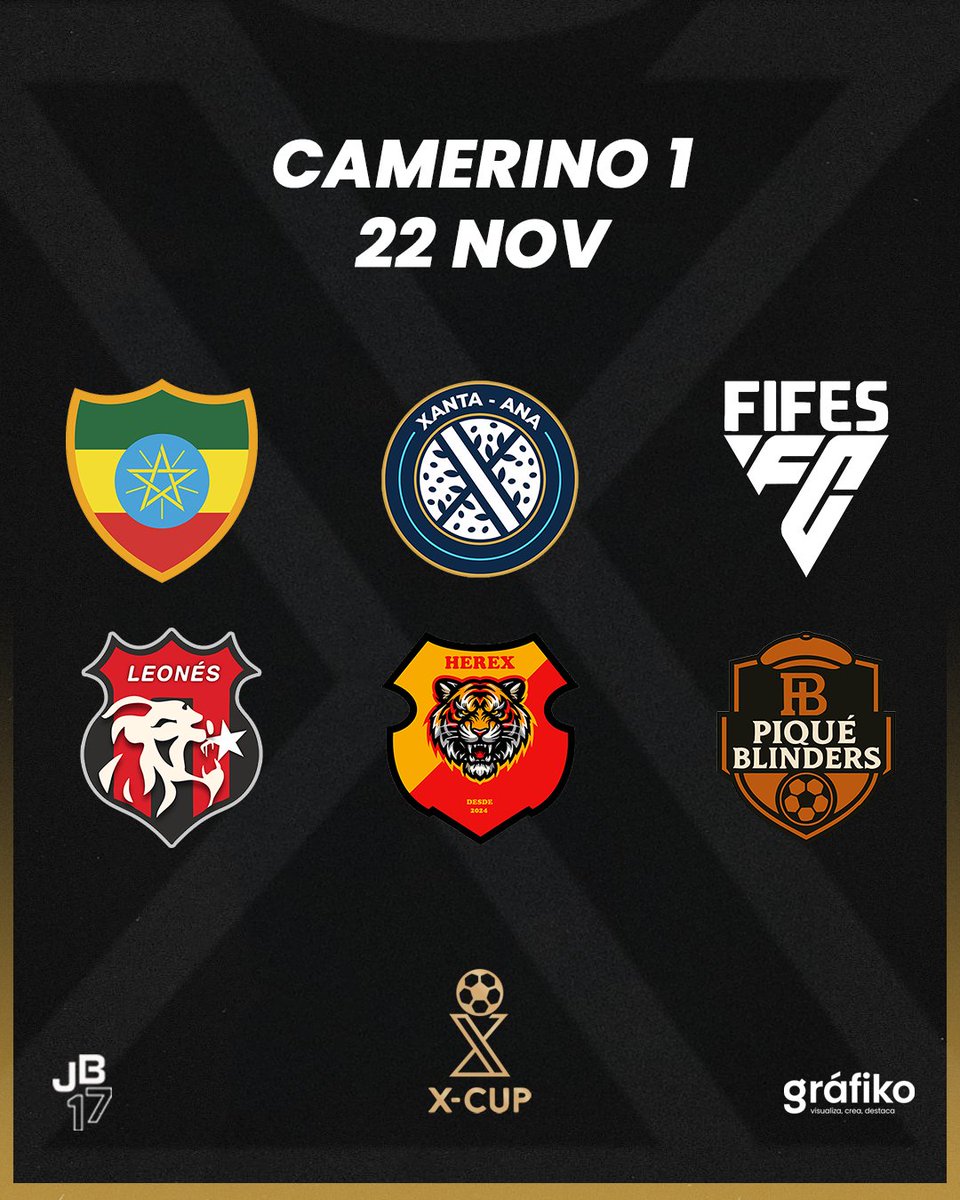 XCupcrc's tweet photo. Los equipos ya tienen asignado su camerino para esta Jornada 1.
#XCupCR #XCupCRInvierno2025

@_SapriX
@cartaginex
@FIFESFC
@HereXFC
@LeonesLDA
@turrix_oficial1
@xporting_
@etiopia_fc
@FcXantaana
@PiqueBlinders1_
@FCThunderstruck
@ToroXCR https://t.co/BQJSum1kld