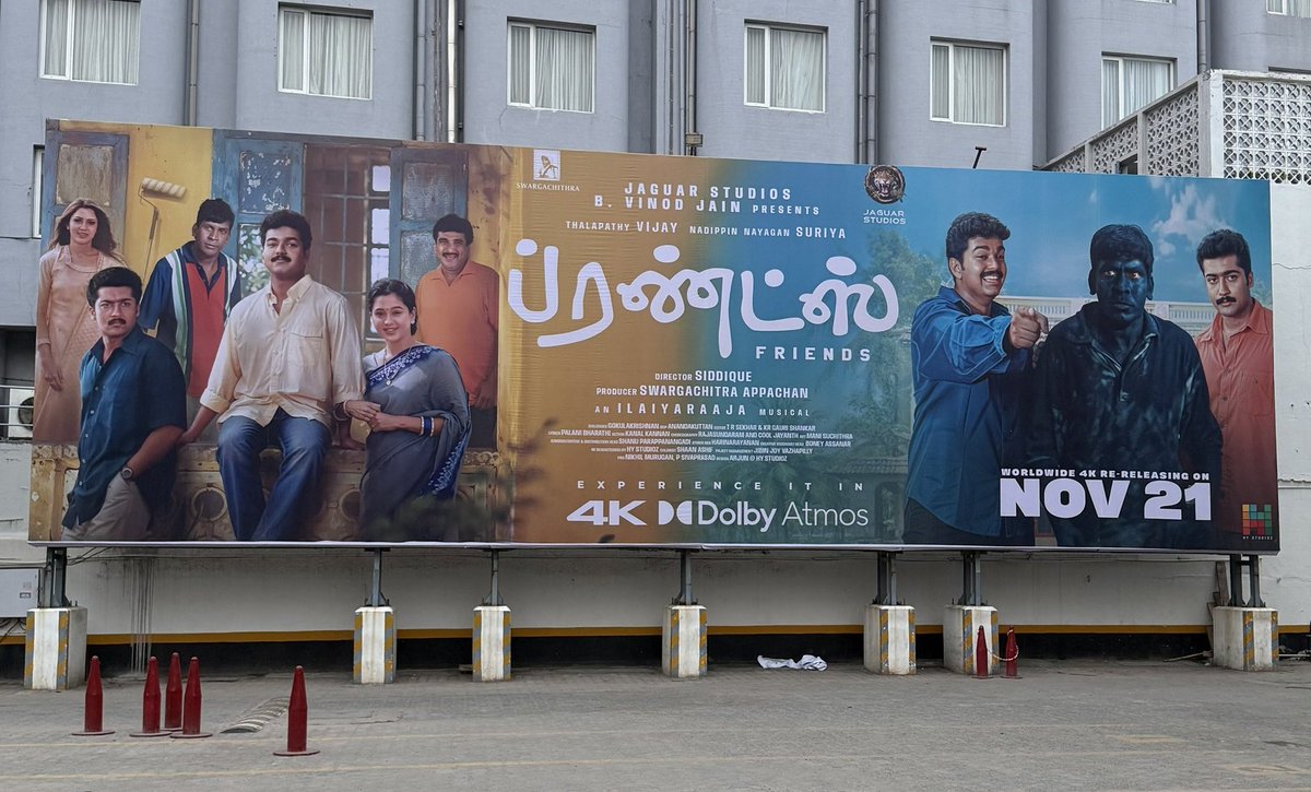 ActorVijayFP's tweet photo. #FriendsReRelease - From Today.
#Friends4K https://t.co/CuARTJQtZX