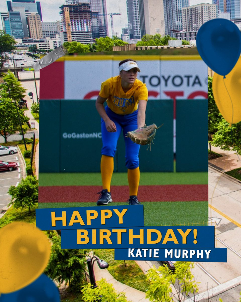 HAPPY BIRTHDAY MURPH! 

Wishing our freshman pitcher and second baseman the best on her day today!