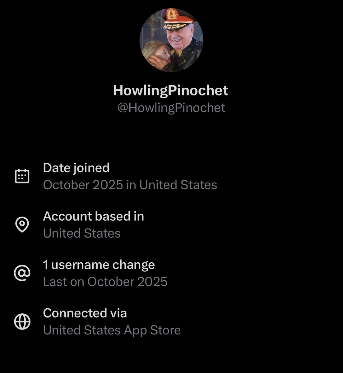 HowlingPinochet's tweet image. Well fuck, I’ve been found out.