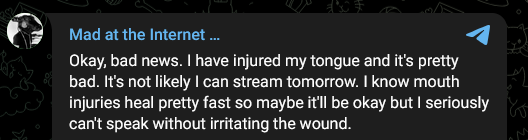 MATI_Archive's tweet image. More than likely no MATI tomorrow.