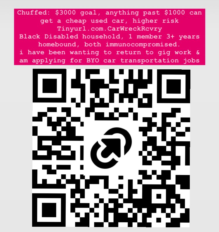 salvatorised's tweet image. wifi off $70 at midnight
0/70

credit impacted if $105 CA loan unpaid due FRI, $30 more due SUN.

$1133 rent due 10 DAYS!

2 Black Disabled ppl need food, medical care, clothes after year of unmet goals, late rent &amp;amp; electric/water shut offs &amp;amp; now a totaled car.

c/v/ko-fi: memwho