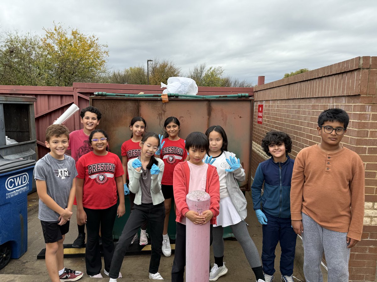 The Green Team is in action!