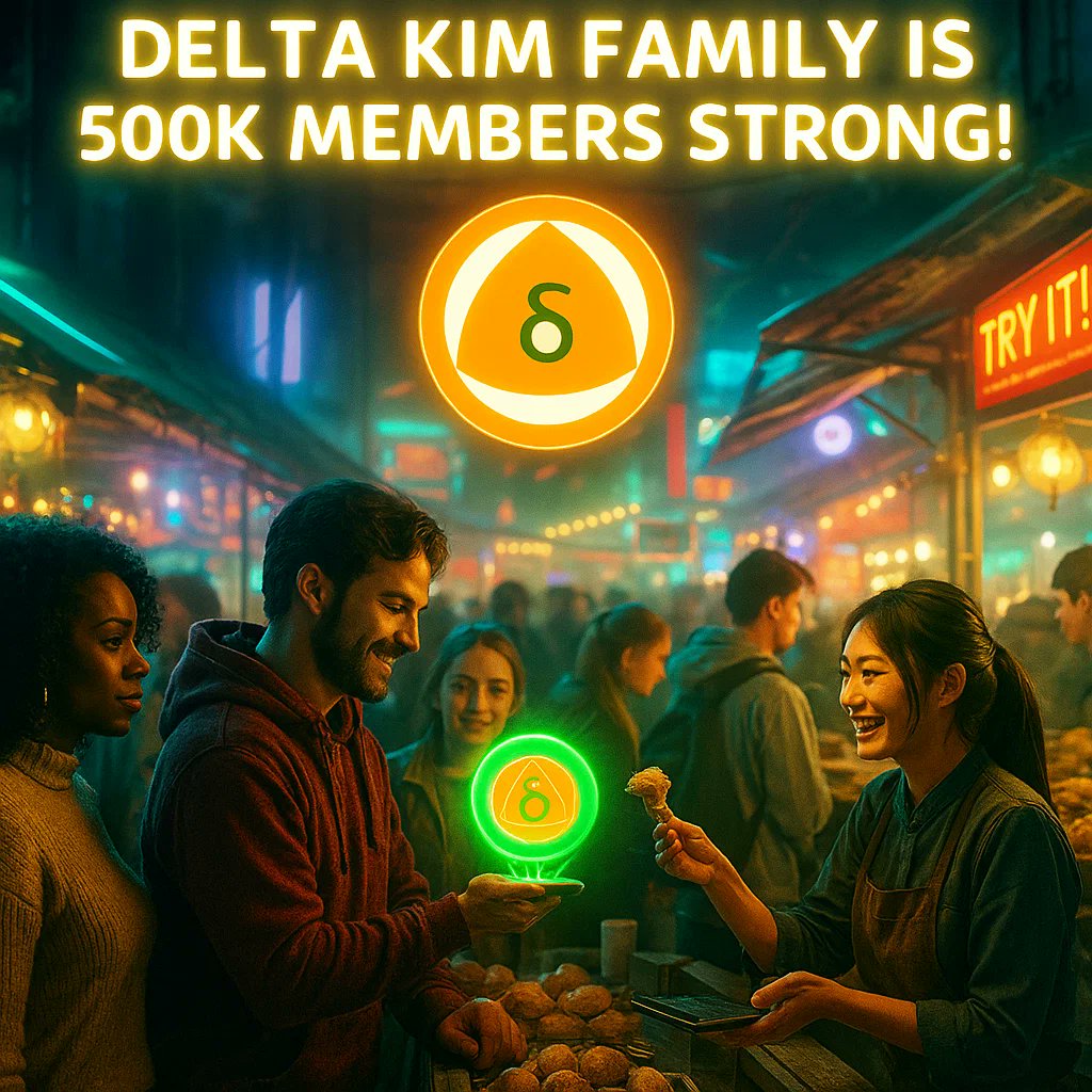 TheDeltaKim's tweet image. Delta Kim Family is officially 500K+ member strong!

We have surpassed yet another milestone in this journey. 500K+ users!! This wouldn&apos;t be possible without continued support and love from the Deltans. We have faced innumerable challenges in the past, be it the technical ones or…