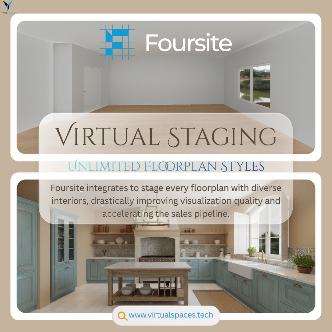 VirtualSpacesIn's tweet image. Just launched: Instantly stage any floorplan with diverse styles using Foursite by VirtSpaces! Boost sales, wow clients, and visualize interiors in 3D. Sign up: virtualspaces.tech
#AI #PropTech #RealEstate #Architecture #InteriorDesign #3DVisualization #VirtSpaces #Foursite