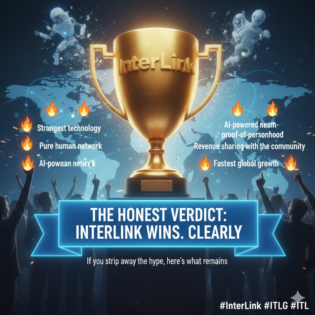 DaraAnji9's tweet image. InterLink:
🔥 Strongest technology
🔥 Pure human network
🔥 AI-powered proof-of-personhood
🔥 Revenue sharing with the community
🔥 Fastest global growth

#InterLink #ITLG #ITL