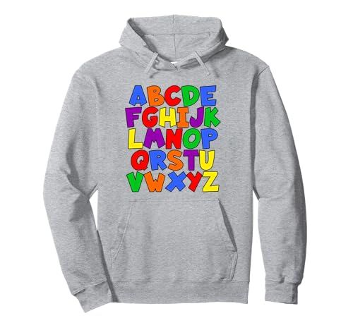 cutencomfy's tweet image. Shop Link Below ⬇️ Alphabet Letters Learn ABCs Colorful Uppercase Pre-K Teacher Pullover Hoodie dlvr.it/TPNWT3