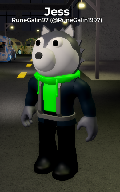 here is Jess

he is 18 and lost both parents during the infection when he got home from school

he was taken in by willow and joined the silver paw

he treated everyone in the silver paw as family

this oc was made in Ciscomani's Piggy Roleplay