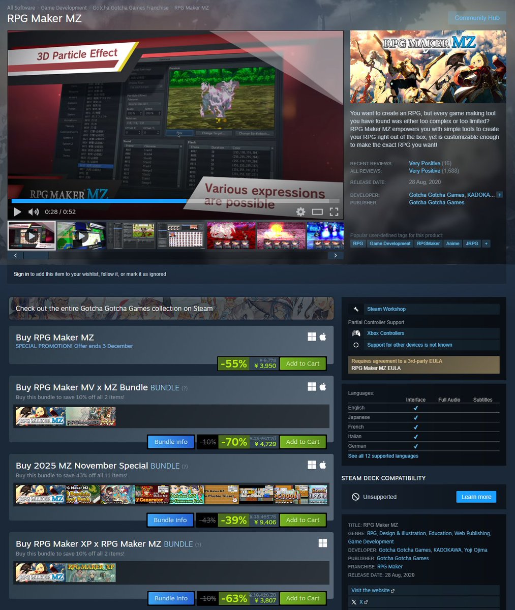 RPGMakerSeries tweet media