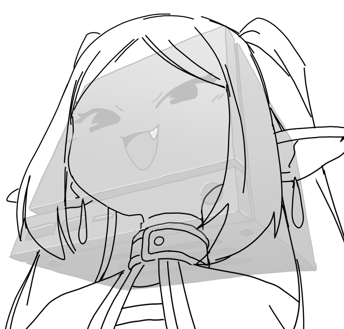 all anime girls are just cubes underneath