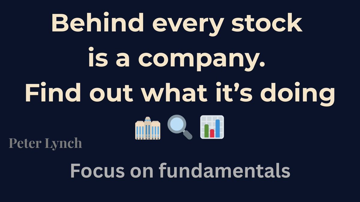 Digital1Busines's tweet image. #PeterLynch #Fundamentals #Investing #LynchLessons