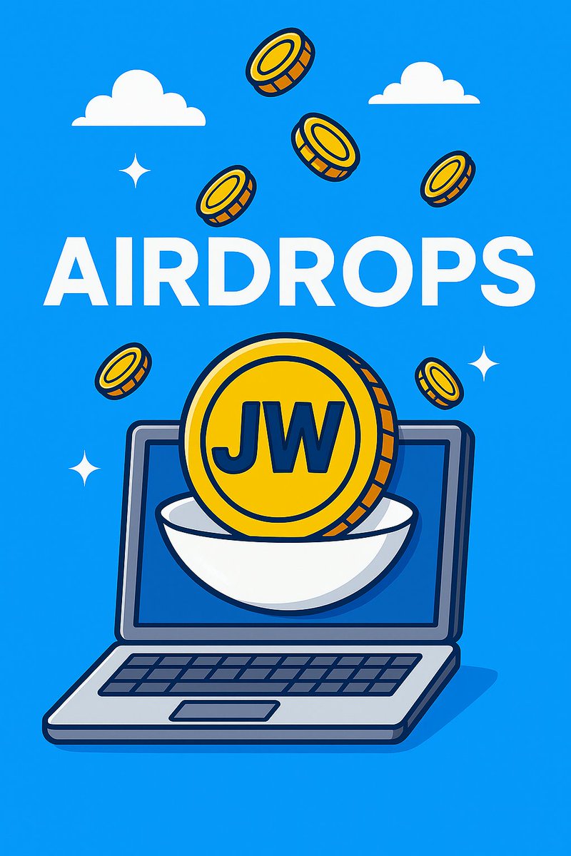 TokenJW's tweet photo. It’s raining JW magic. ☁️✨
Airdrops just turned fun — and you definitely don’t want to blink right now.
Stay ready… the next drop might have your name on it. 💙🪄
#JWToken #Pancakeswap #Altcoin #BNB #NFT #Ethereum #OpenSea #Jinniverse #digitalcollectibles #CryptoArt https://t.co/fbXHWg6PiK
