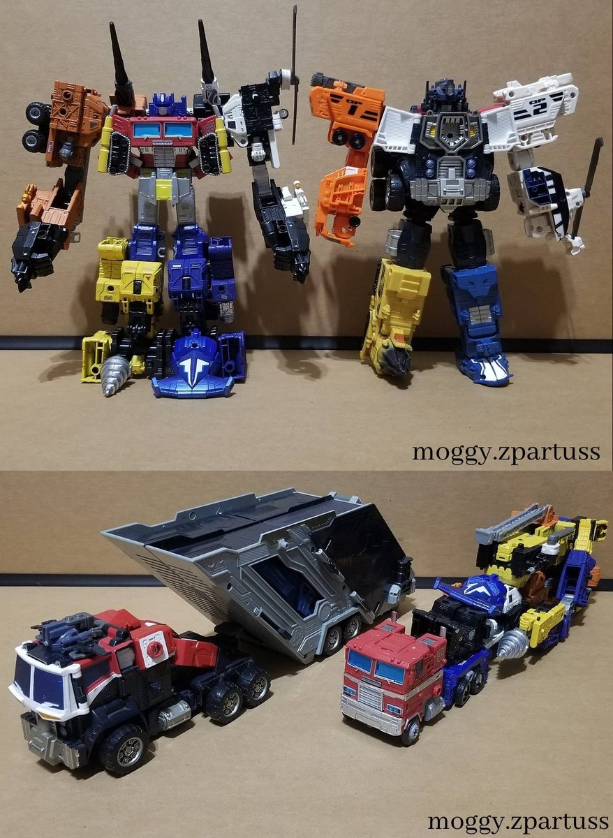 MoggyZpartuss's tweet image. Throwback Thursday,  Transformers: ENERGON  Prime Force and Optimus SUPER Mode, #transformers #energon #optimusprime #primeforce #drones #fire1 #copter2 #digger3 #submarine4