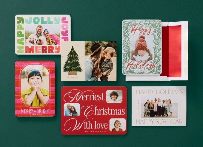 50% OFF &amp; Free Shipping on Custom Holiday Cards! 🥳🥳

GO ➡️➡️ brandcycle.shop/ihhin

#holidays #deals #Christmas