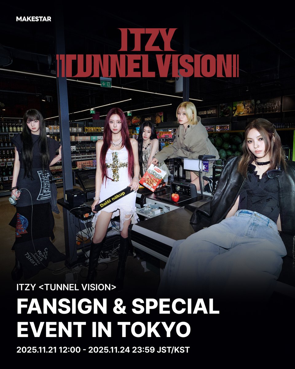 MAKESTAR_JAPAN's tweet image. [⭐️東京対面サイン会＆スペシャルイベント⭐️]
ITZY &amp;lt;TUNNEL VISION&amp;gt; FANSIGN &amp;amp; SPECIAL EVENT IN TOKYO オープン❗️

[応募者＆当選者特典]
❄️対面サイン会 応募者全員 : 未公開セルカフォトカード (耳あて ver.)
🍀スペシャルイベント 応募者全員 : 未公開セルカフォトカード (幸運のクローバー ver.)…