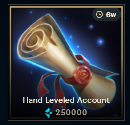 Do riot sell smurfing accounts now ? Hello ?