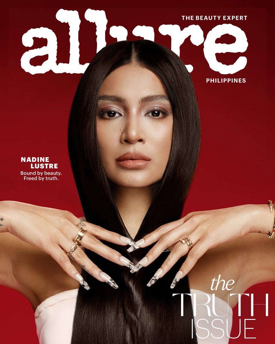 “I promised myself I wasn’t going to succumb to the pressure anymore.”— #NadineLustre

Bound by beauty. Freed by truth.

For the second cover of #AllurePhilippines’ Truth Issue, the actor, founder, and advocate confronts the rigid, narrowing nature of beauty standards—with every
