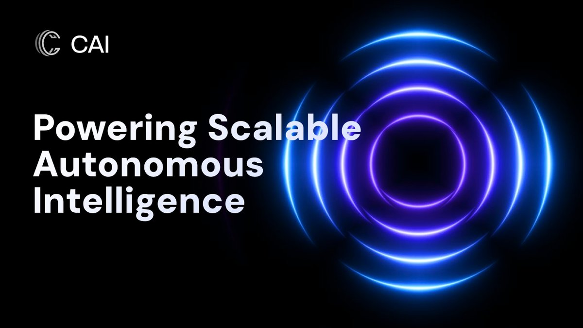 CAI_protocol's tweet image. The future of AI-native agentic systems is taking shape.
Our stack enables agents that think, act, and interoperate across Web2 and Web3 — unlocking automation for finance, gaming, governance, and more.

• Hybrid AI orchestration for real-time decisions
• Composable,…