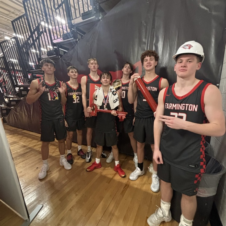 Farmington Sr Boys Basketball defeats Nettleton 83-65 tonight in the Brookland Classic! #CardinalNation