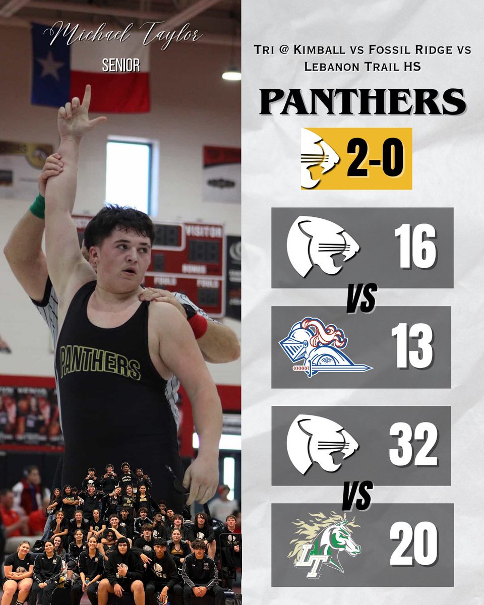 FRHSGrappling's tweet image. Last night, the Panthers swept both Justin Kimball and Lebanon Trail HS!

It is incredibly amazing how these young men and women continue to excel and improve as we course through the first half of the season. Keep being the Panthers that you are on the mat! 💪

#PantherPride 🐾