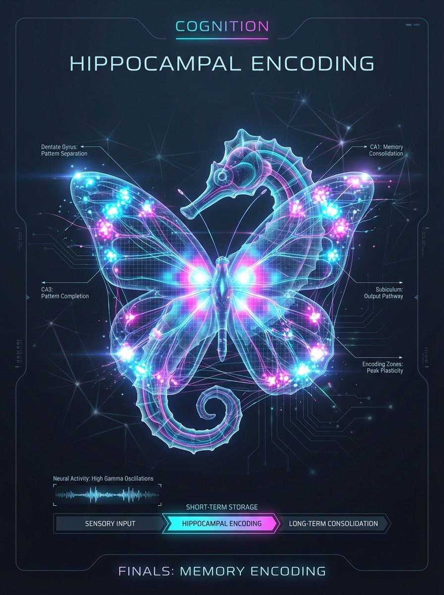 Cognition2025's tweet image. Stronger memory starts with stronger encoding. 

Finals week is where your brain turns repetition into recall.

Build the pathways now, and perform when it counts.

#cognition #finalsweek #memoryscience #studystrategies #neuroscience