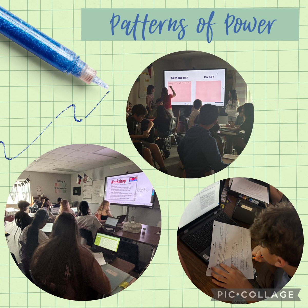 HenryHawksLISD's tweet image. 🎉 Shoutout to Ms. Crocker’s #hms8ela students! They are leading #patternsofpower grammar lessons with confidence, creativity, and great discussions. So proud of their leadership and growth! 📚✨ #1lisd