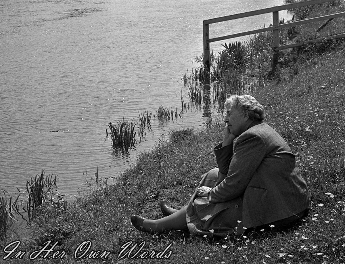 rita_krug's tweet image. Agatha Christie: “…and I suppose I must resign myself to being me.”
#InHerOwnWords📖#WritingCommunity✍️