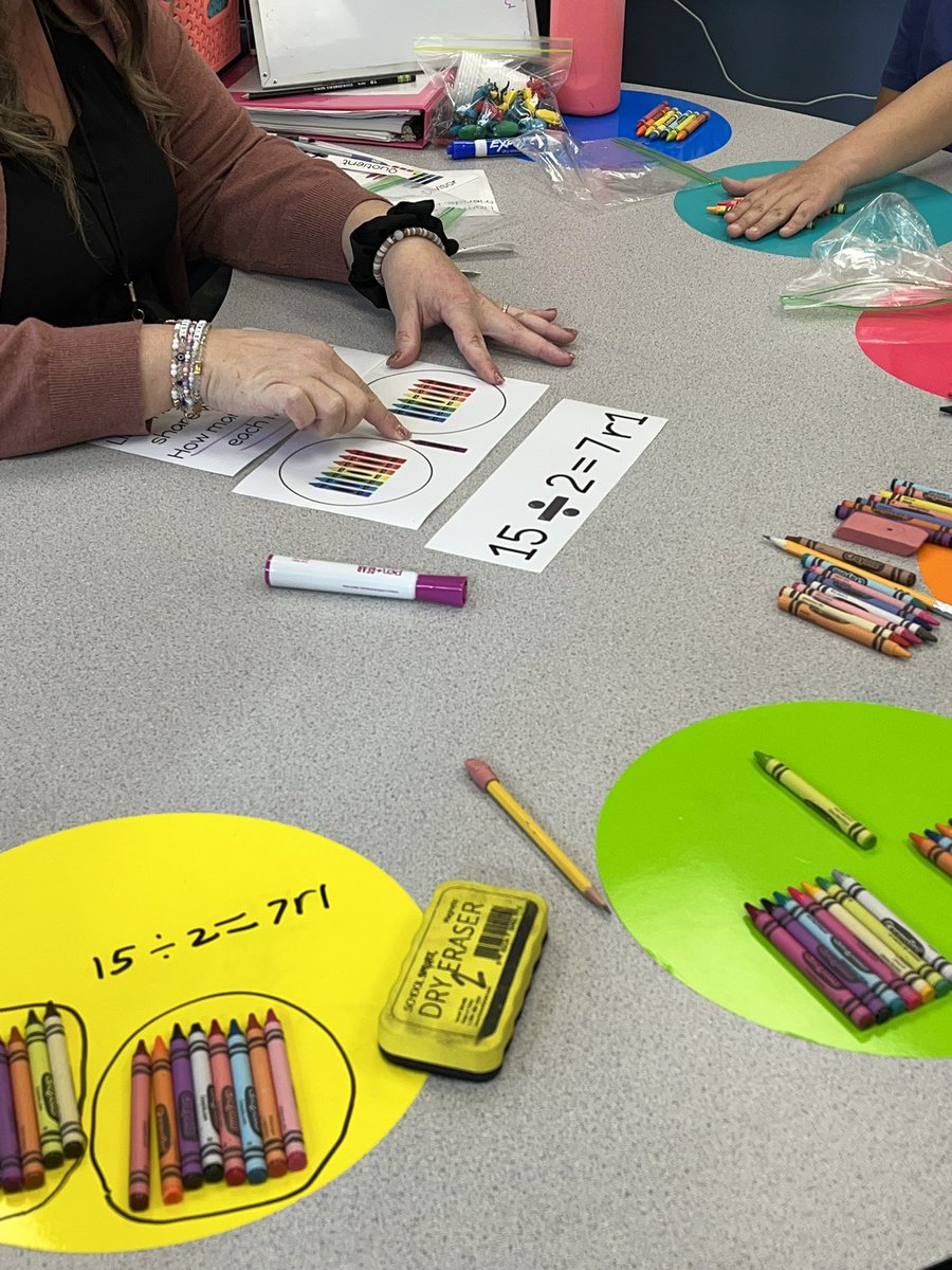 jenn_greco's tweet image. What a great day seeing targeted small group math instruction in 4th grade. #multimodallearning