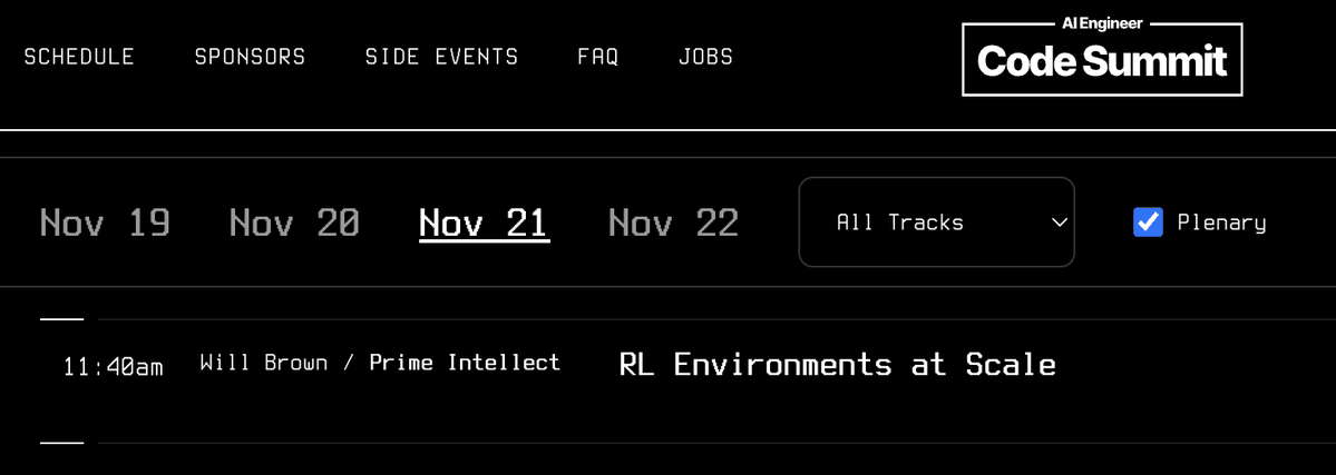RT @willccbb : ok je suis vraiment super excité par cette conférence lol

 Ça devrait être amusant.

 à demain @aiDotEng
